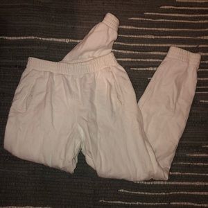 BRANDY MELVILLE white sweatpants